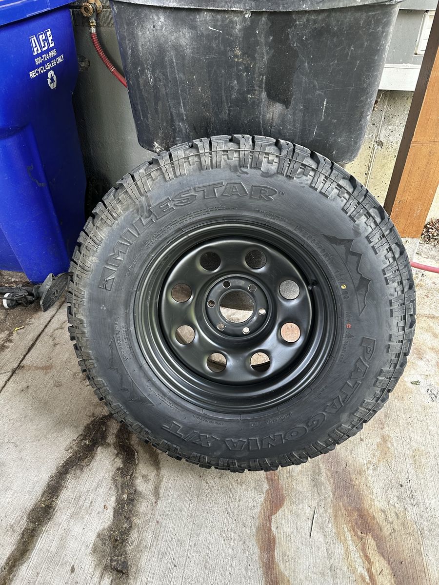 Tires and wheels