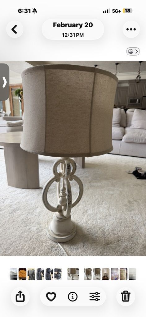 RC Willey Table lamp modern farmhouse style