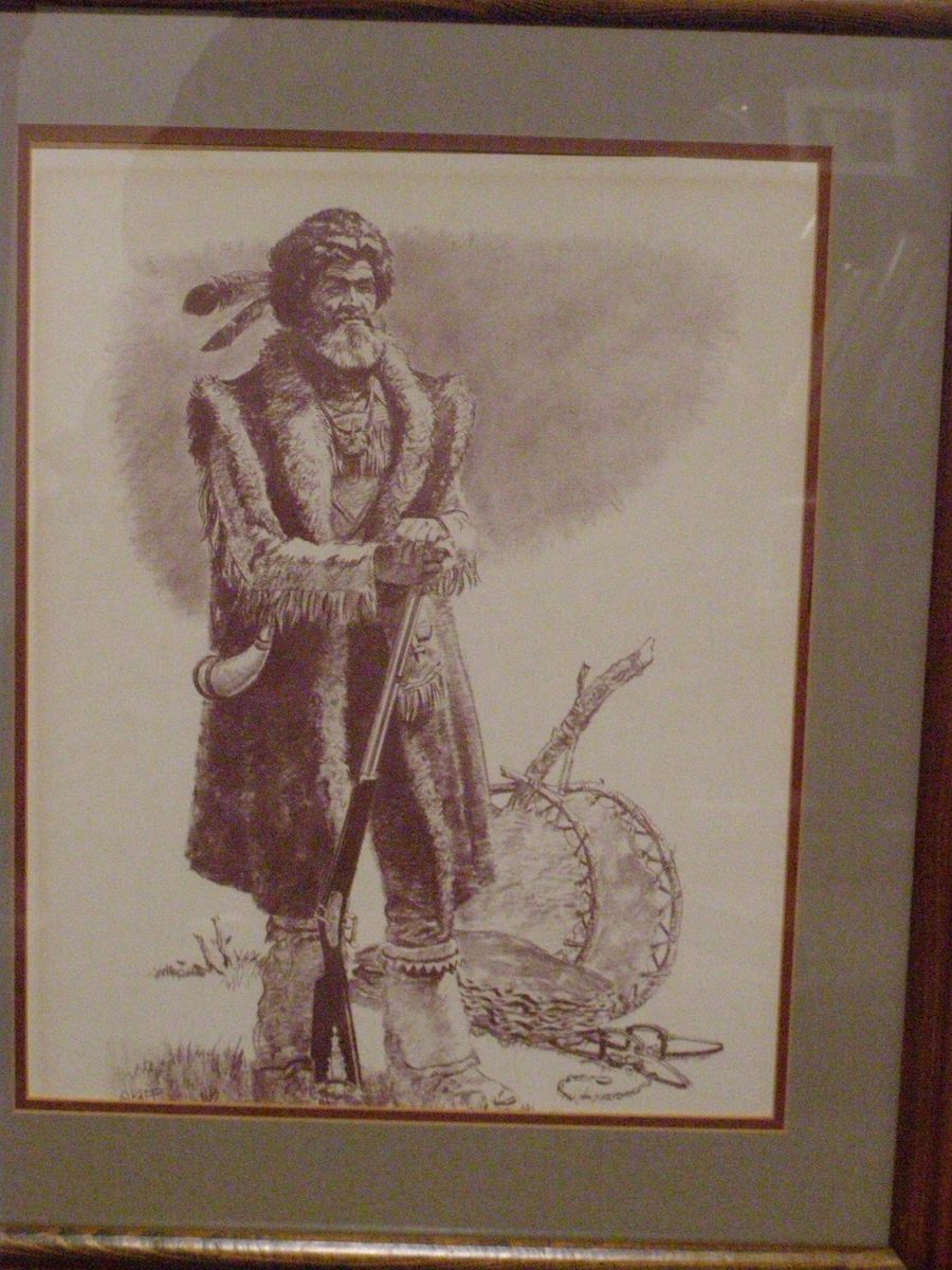Drawing, Mountain Man