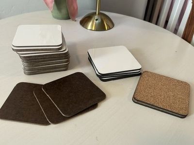 Unisub Sublimation Drink Coasters