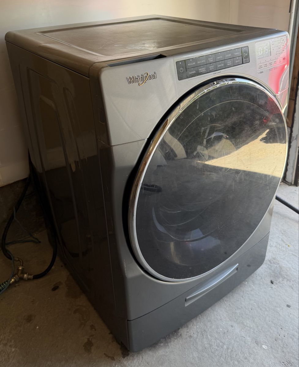 Whirlpool Front Load Washing Machine Chrome Shadow