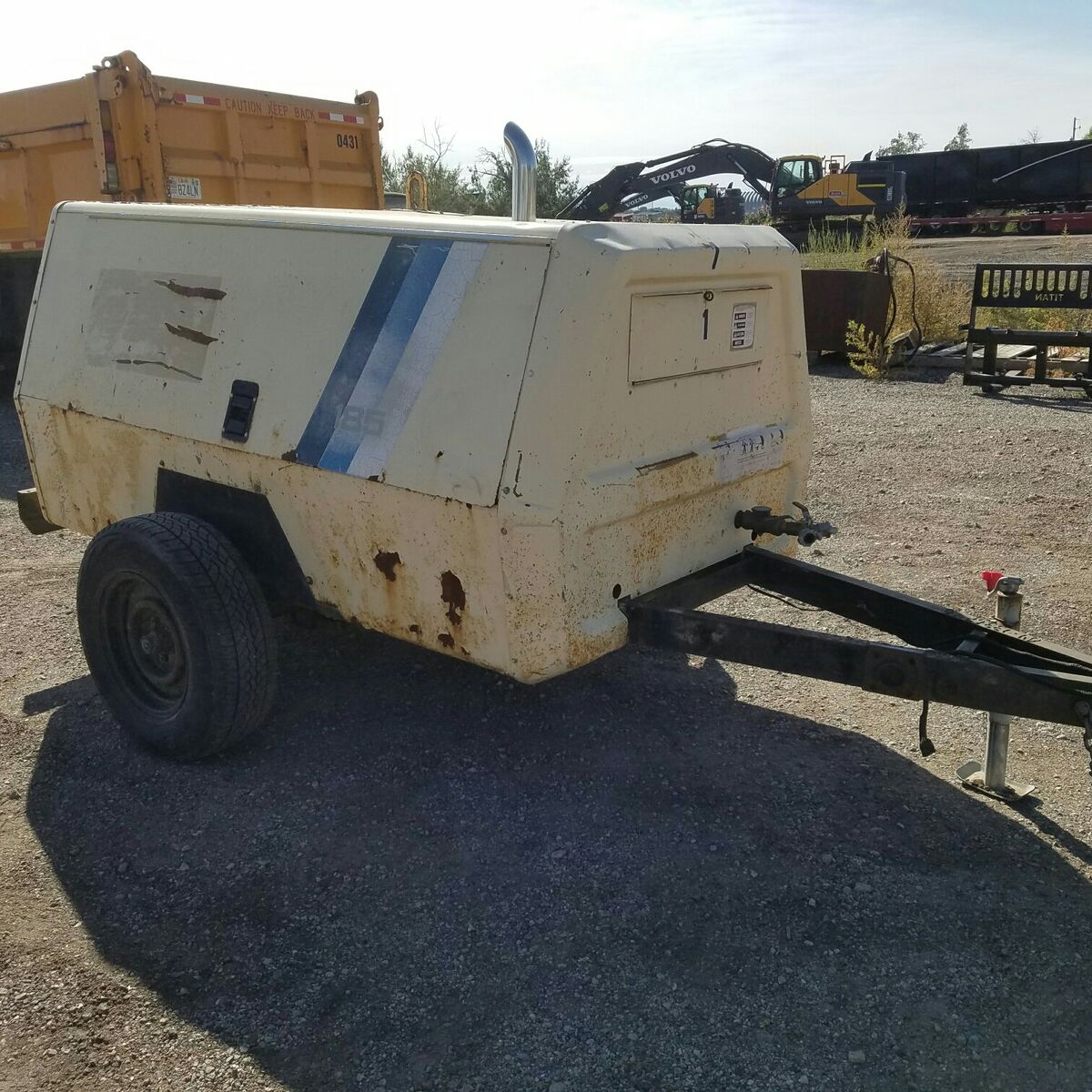 Ingressoll Rand 185 towable Diesel Air compressor