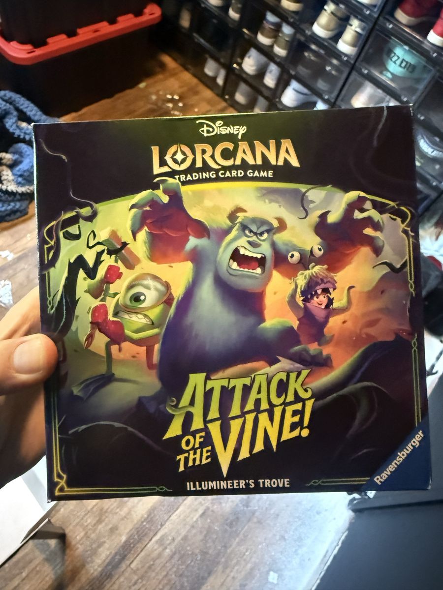 Disney Lorcana Trading Card Game: Attack of the Vine! Illumineer's Trove - Sealed