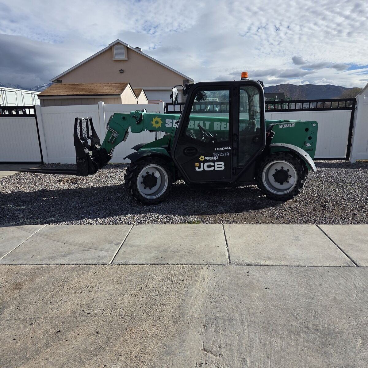 2018 JCB 505 20 5500LB Telehandler