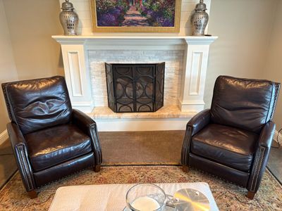 Two Barcalounger Power Recliners