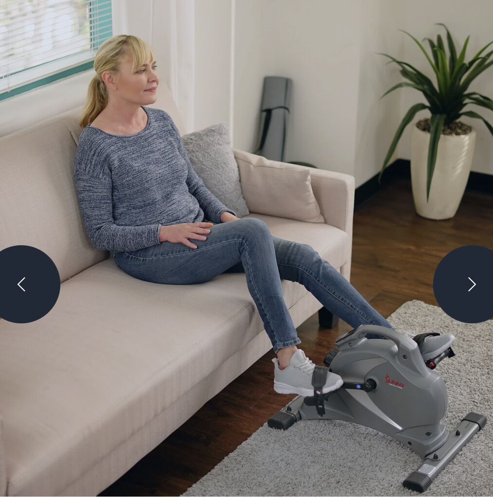 Reduced!Magnetic Mini Exercise Bike For Under Desk