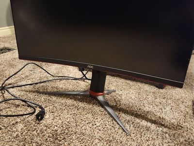 27-inch curved screen AOC gaming monitor in good condition!!!
