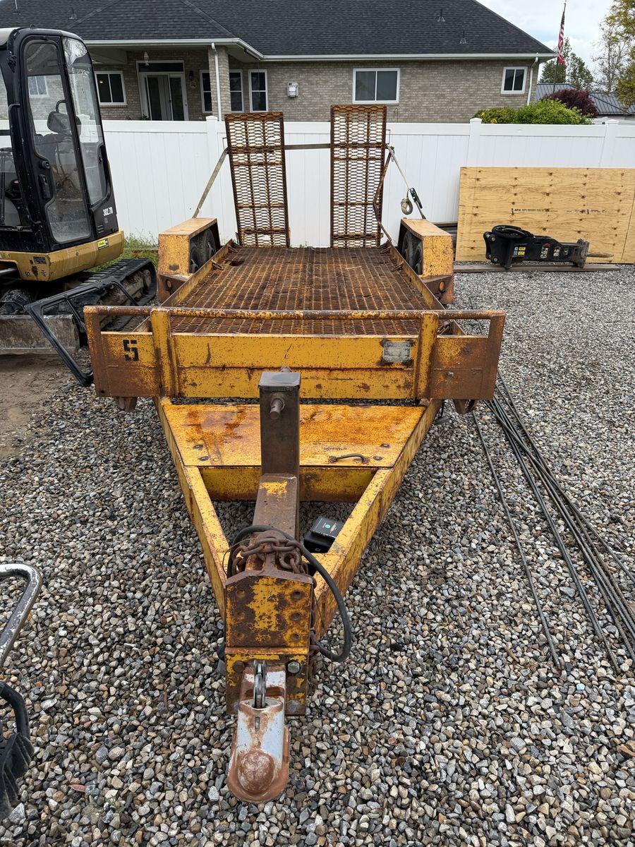 Heavy Duty 10k flat bed trailer