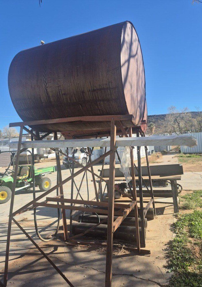500 gallon fuel tanks for sale on stands
