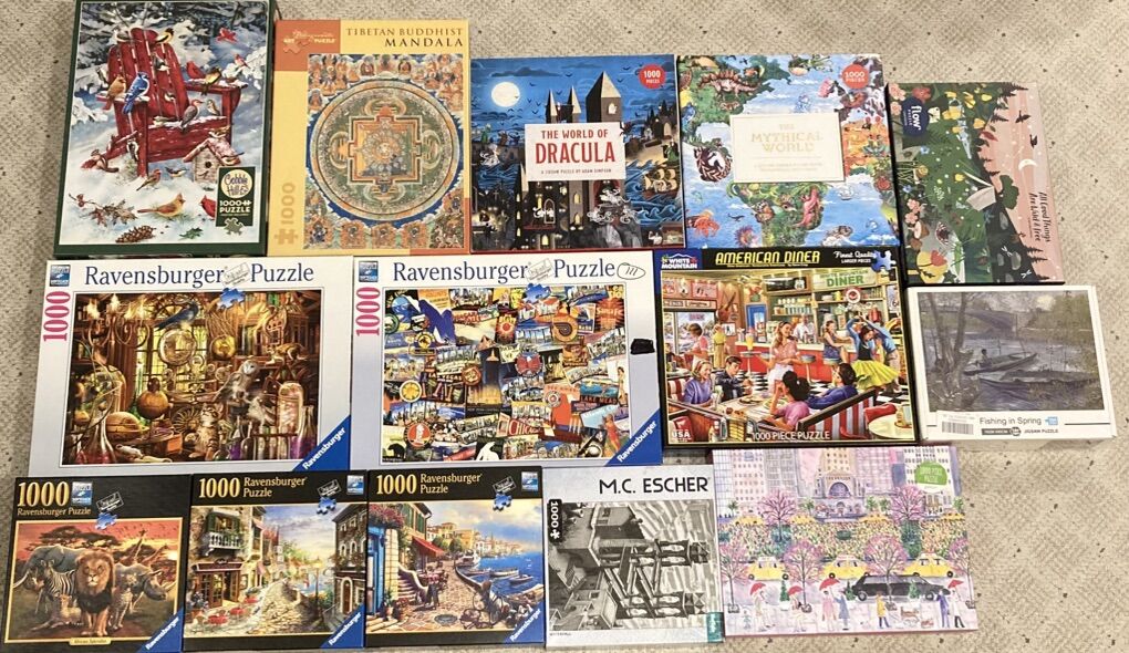 SO MANY PUZZLES!!