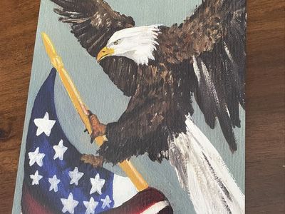 Eagle painting art prints