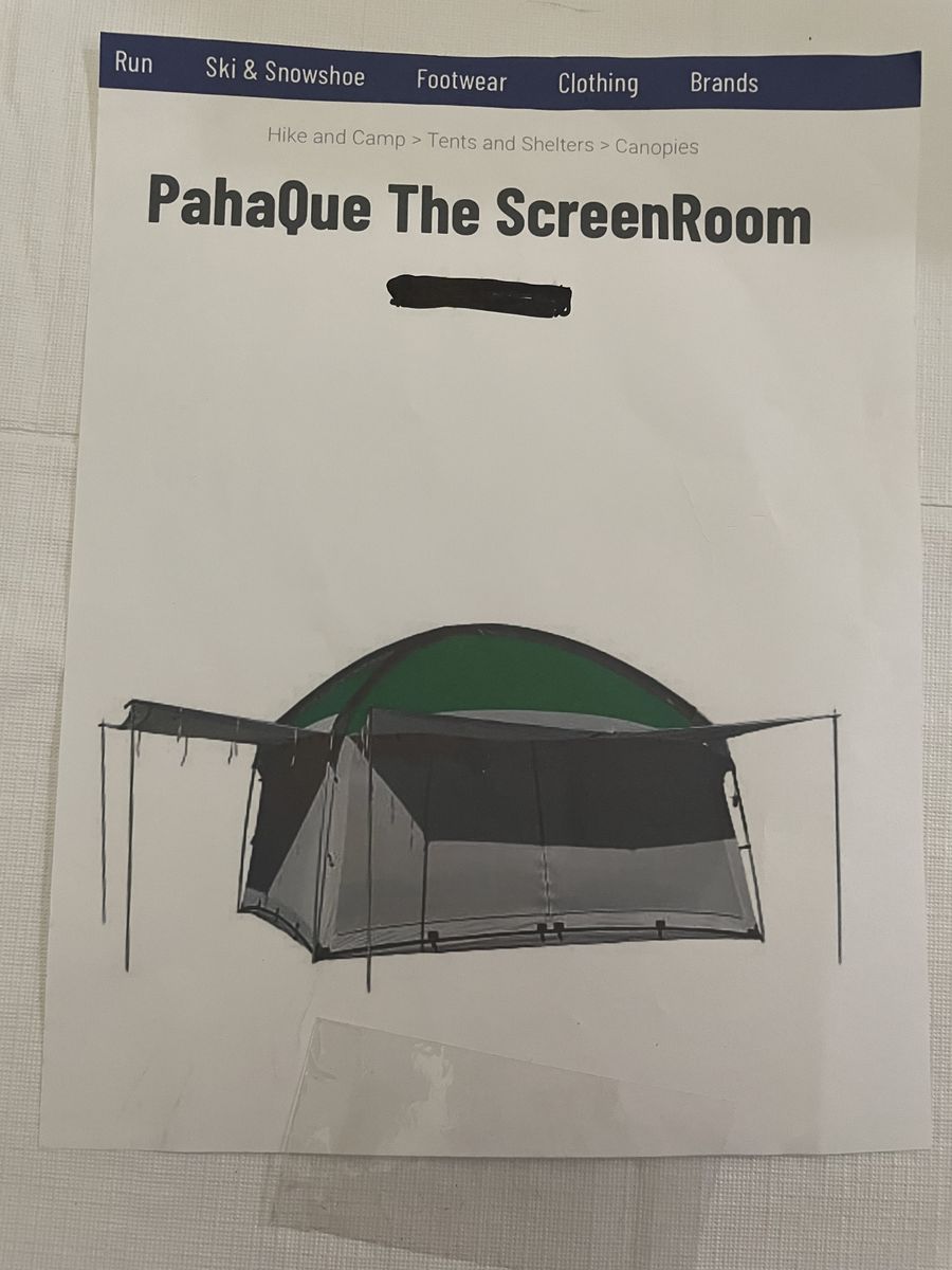 Screen room tent 10x 10