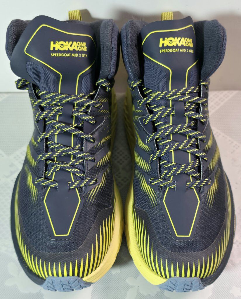 HOKA ONE ONE Speedgoat Mid 2GTX Ombre Blue Sheen.