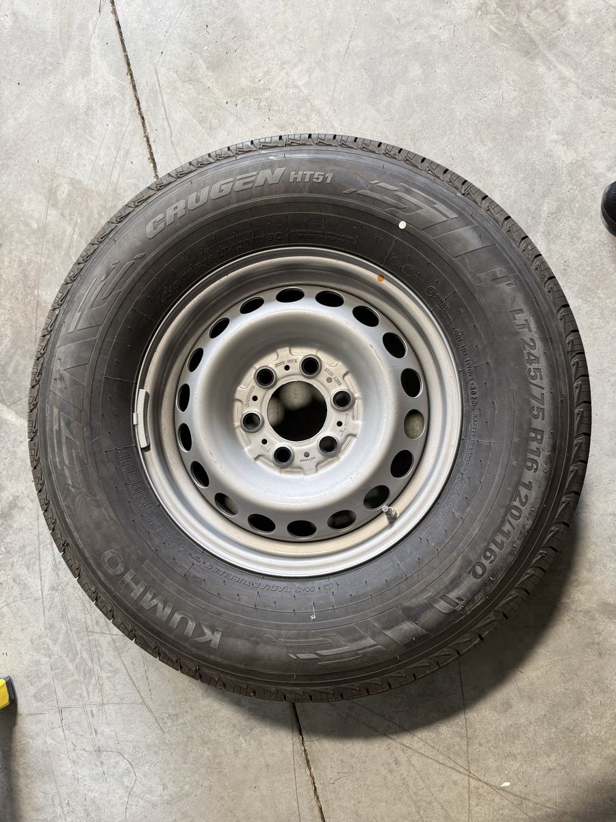 LT 245/75 R16 tires and wheels (5)
