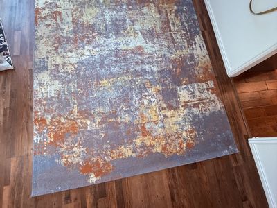 Surya Ankara 7’10” x 10’3” Area Rug – Gray/Rust