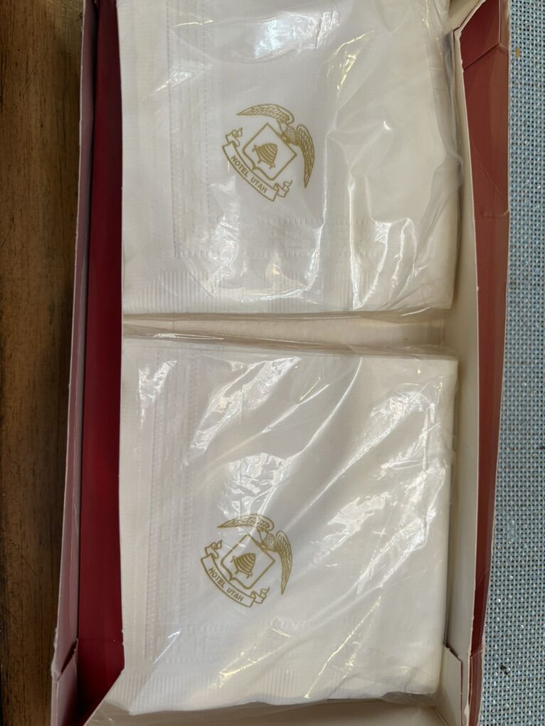 Hotel Utah Vintage Napkins