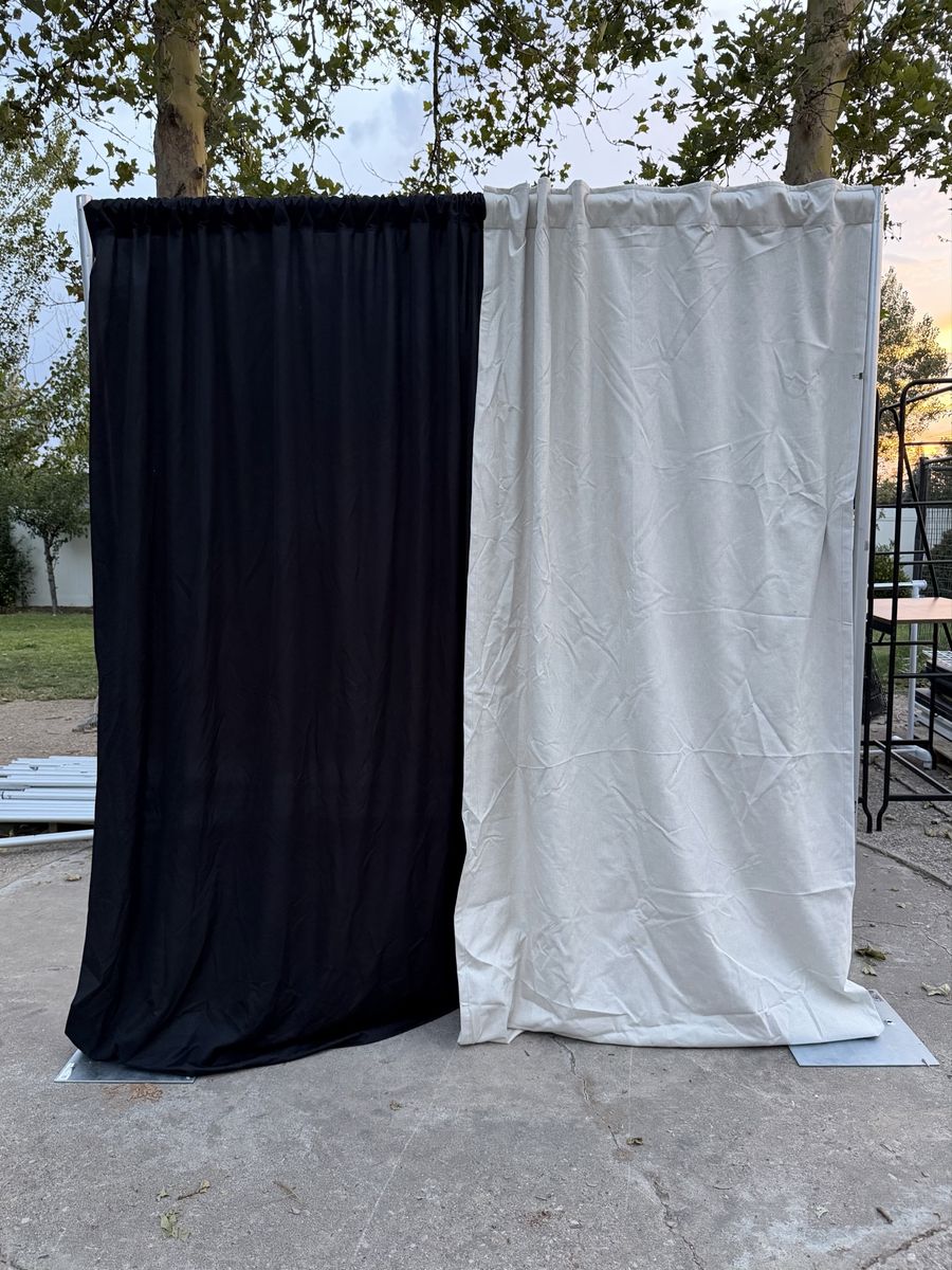 10 High Quality Event Backdrops Portable Drape Kit
