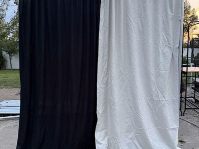 10 High Quality Event Backdrops Portable Drape Kit