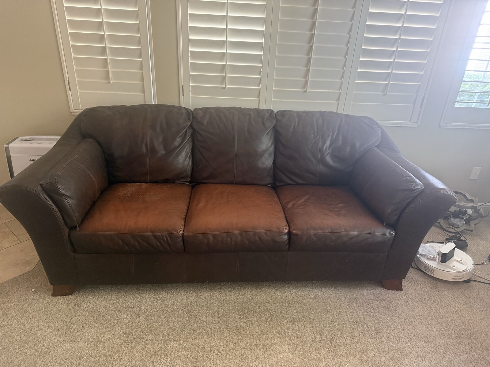 FREE Leather Sofa