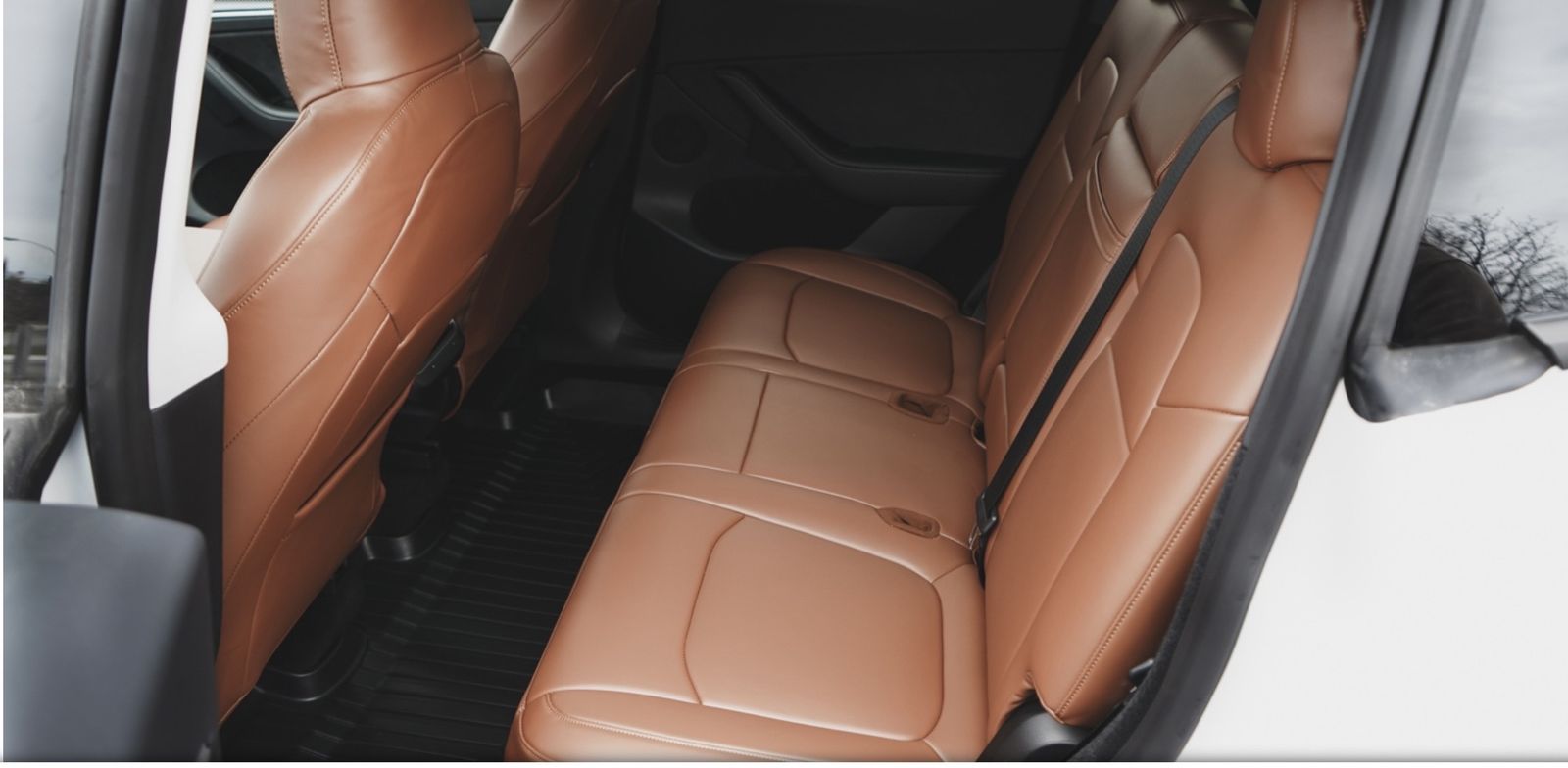 Tesla Model Y REAR Seat Covers - 5-Seater Only