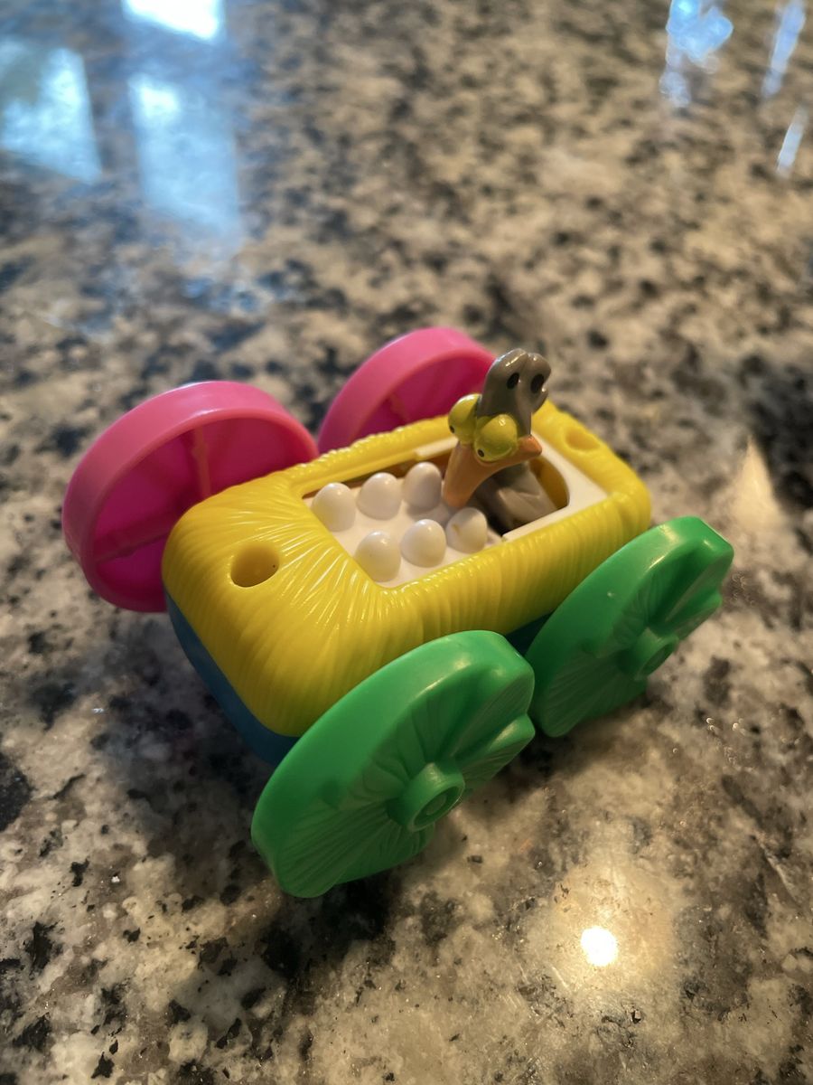 Vintage 1990 McDonald’s  Flip Car Happy Meal Toys 2 in 1