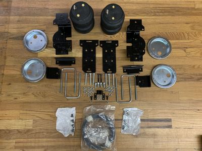 Air Lift LoadLifter 5000 Air Spring Kit Towing Air Bags Chevy Silverado GMC Sierra 1500 Towing Trailer Hitch AirLift 57388