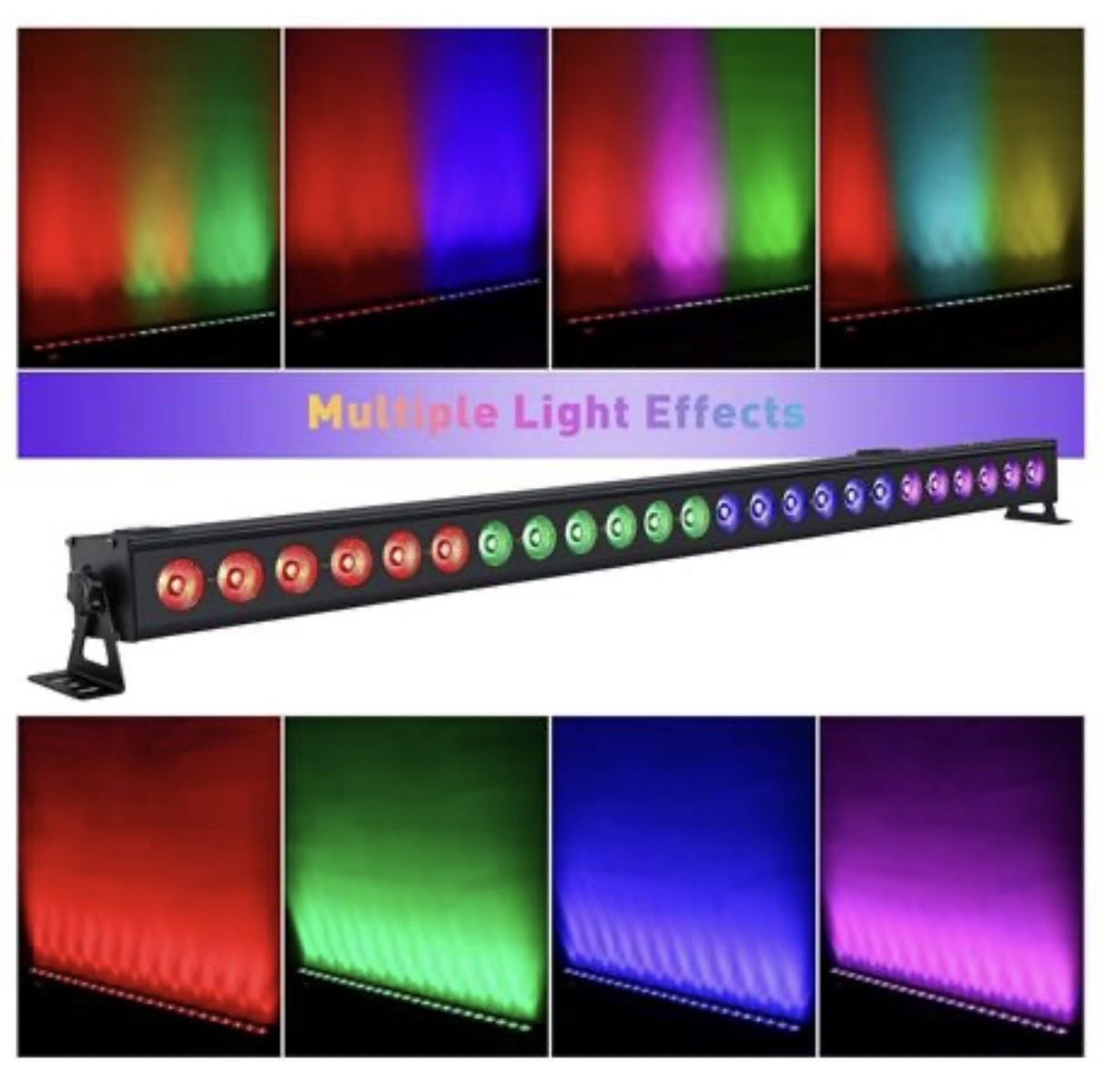 Led Stage Wash Light Bar – Rgb Wall Wash DJ Light