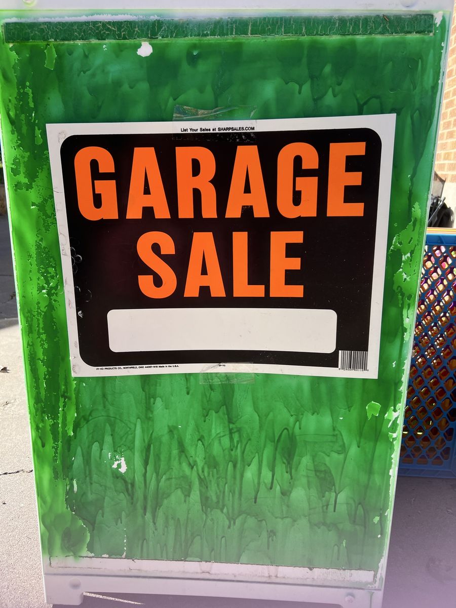 Bountiful Yard Sale Rain, shine, or wind