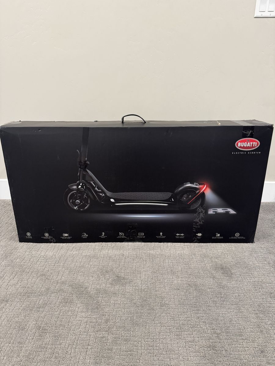 NEW Bugatti 9.0 Electric Scooter