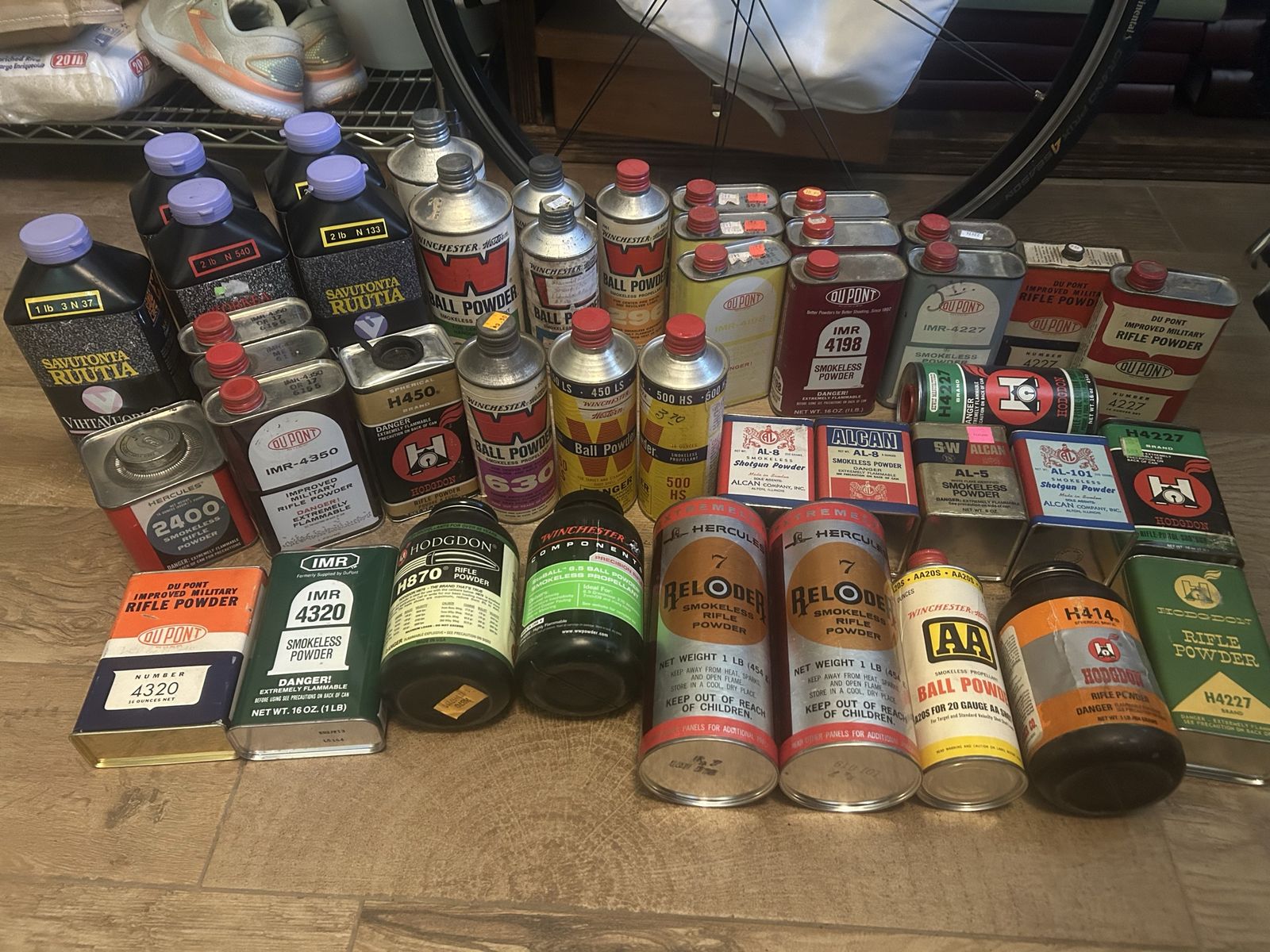 Misc powders for reloading