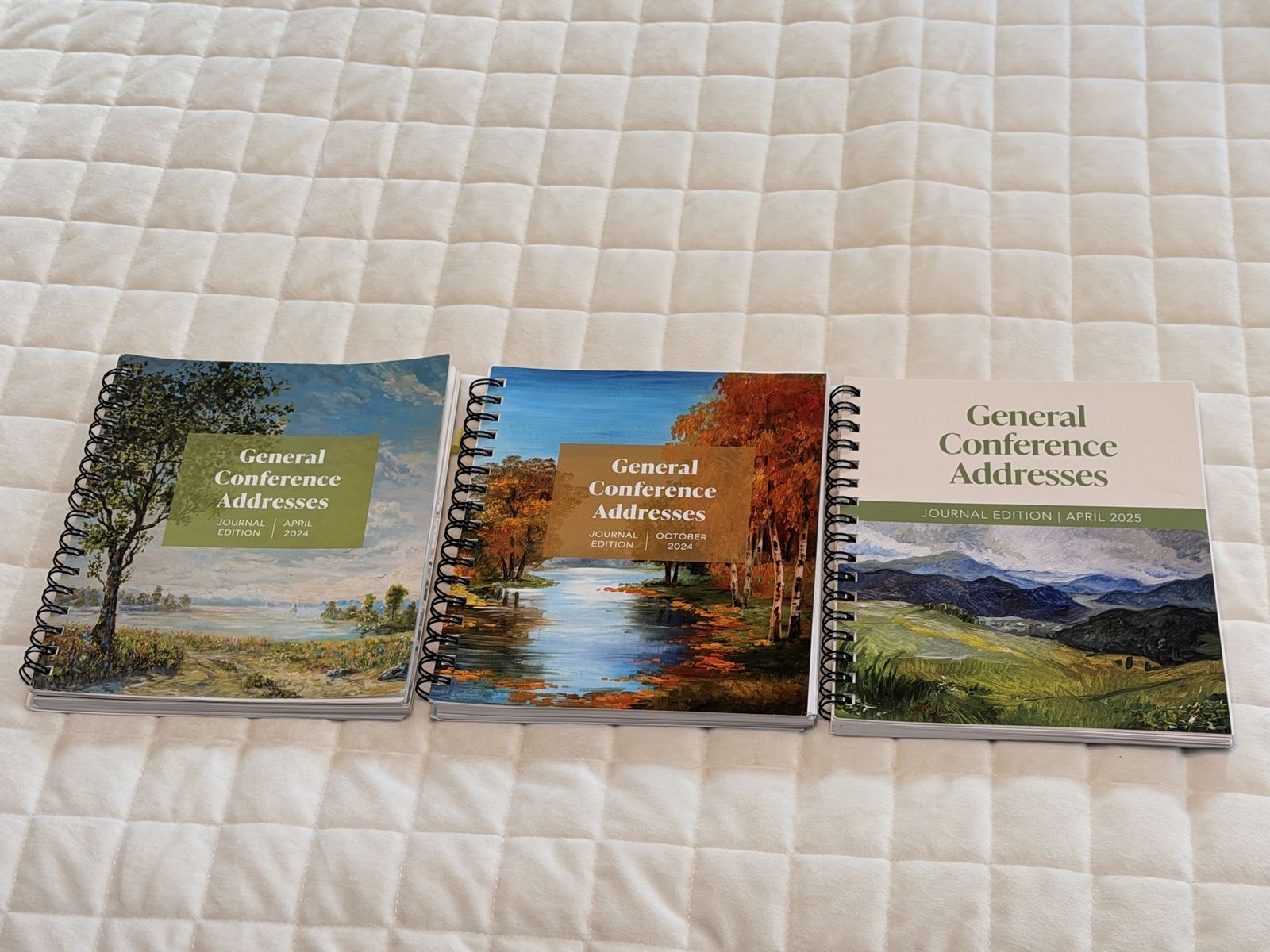 General Conference Addresses Journal Edition Set - April 2024, October 2024, April 2025