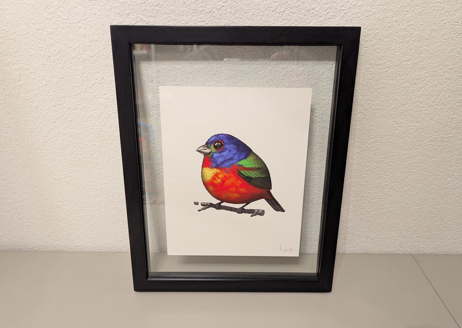 mike mitchell hand signed timed edition giclée print   2016