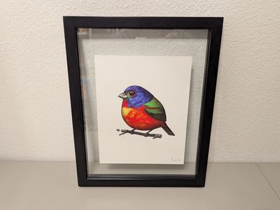 mike mitchell hand signed timed edition giclée print 2016