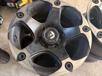 Fuel 17” truck wheels