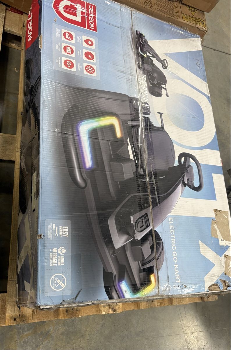 Jetson Volt X Electric Go-Kart  Black Finish