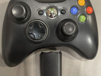 Xbox 360 Wireless Black Controller