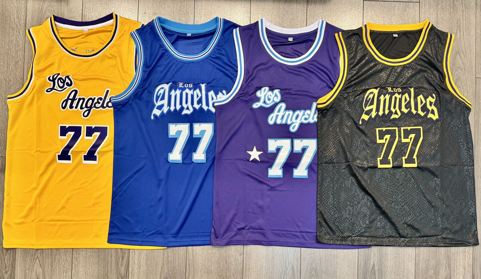 Luka Dončić Jerseys (New) 4 Unique Styles (Men's Medium or Large)