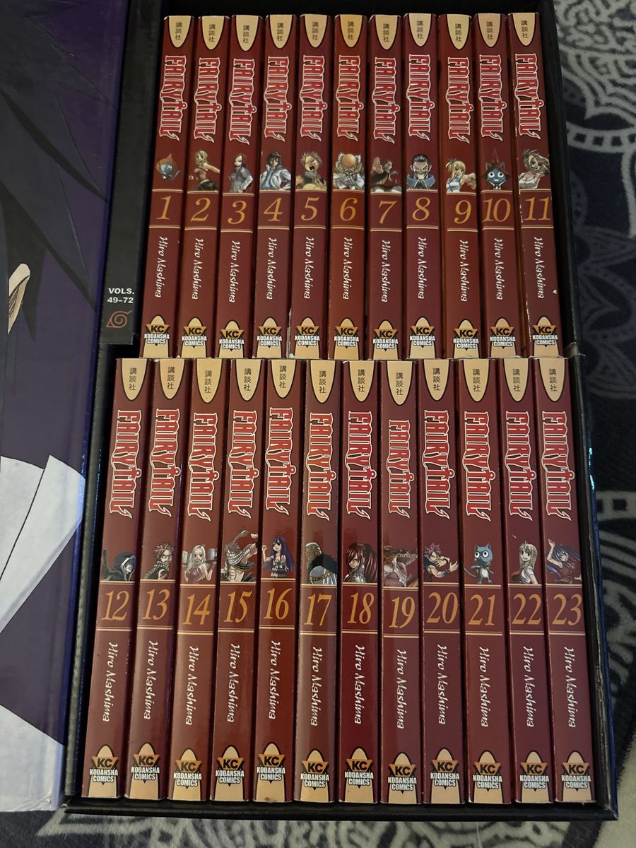 Fairy Tail Manga Lot Volumes 1-26 & Blue Mistral Vol 1 by Hiro Mashima