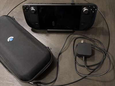 Valve Steam Deck LCD 256GB Handheld Gaming Console w/ 512GB SD Card & Accessories
