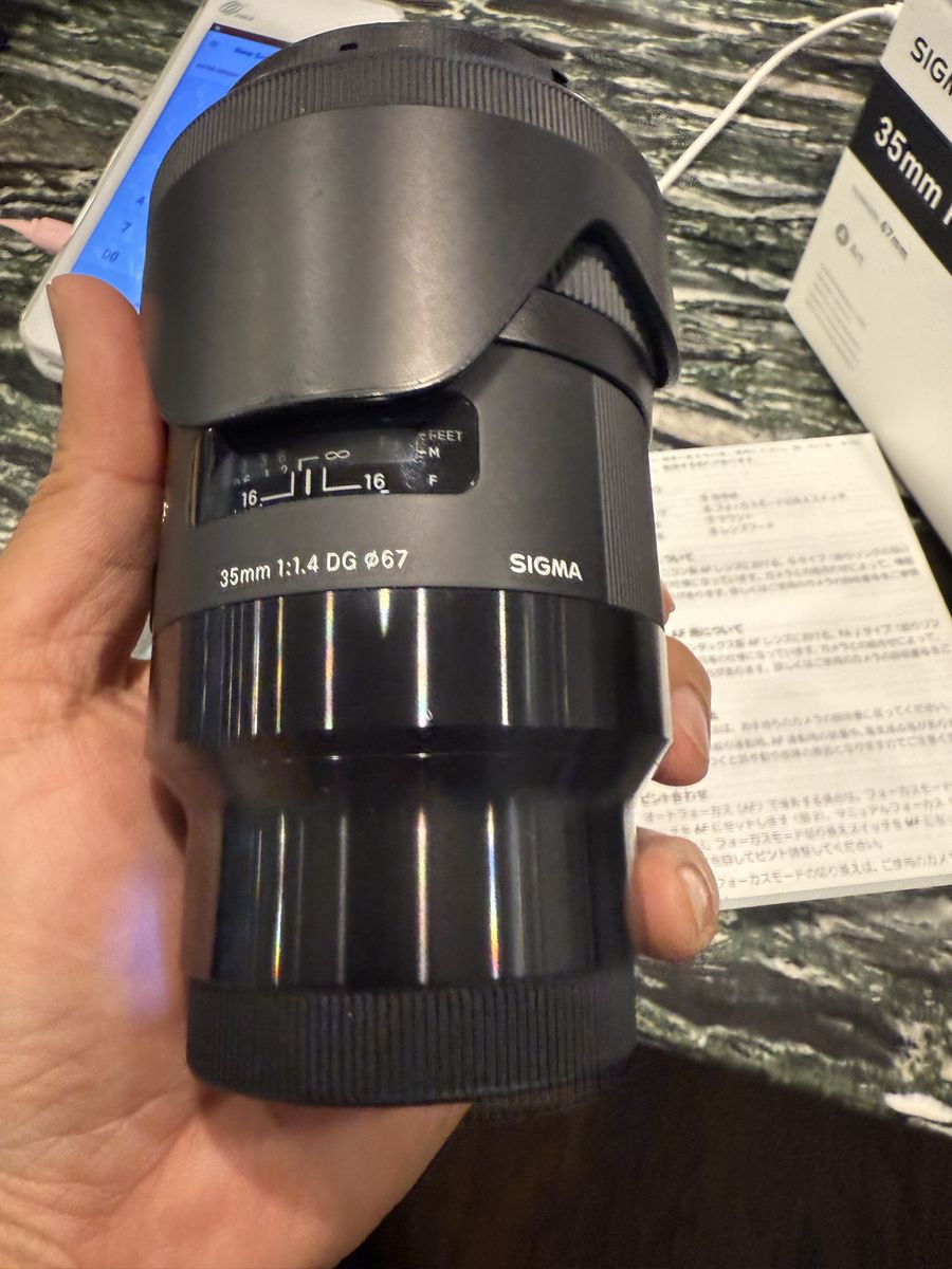 Sony a7r ii with 2 lenses