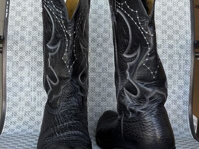 Nocona American Made Vintage Cowboy Boots Size 15
