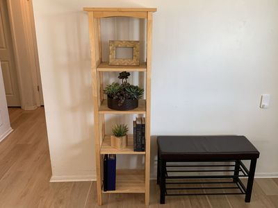 Solid wood storage tower / bookshelf / dresser / display shelf / cube storage