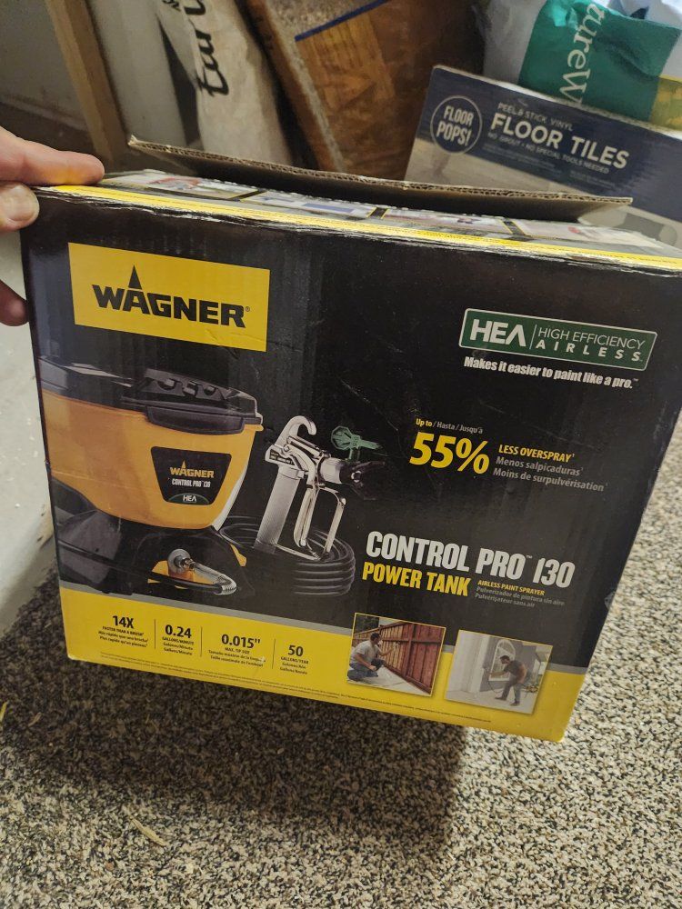 Wagner Control Pro 130 HEA Power Tank Paint Sprayer