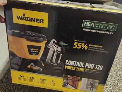 Wagner Control Pro 130 HEA Power Tank Paint Sprayer