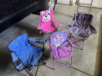 Kids foldable chairs