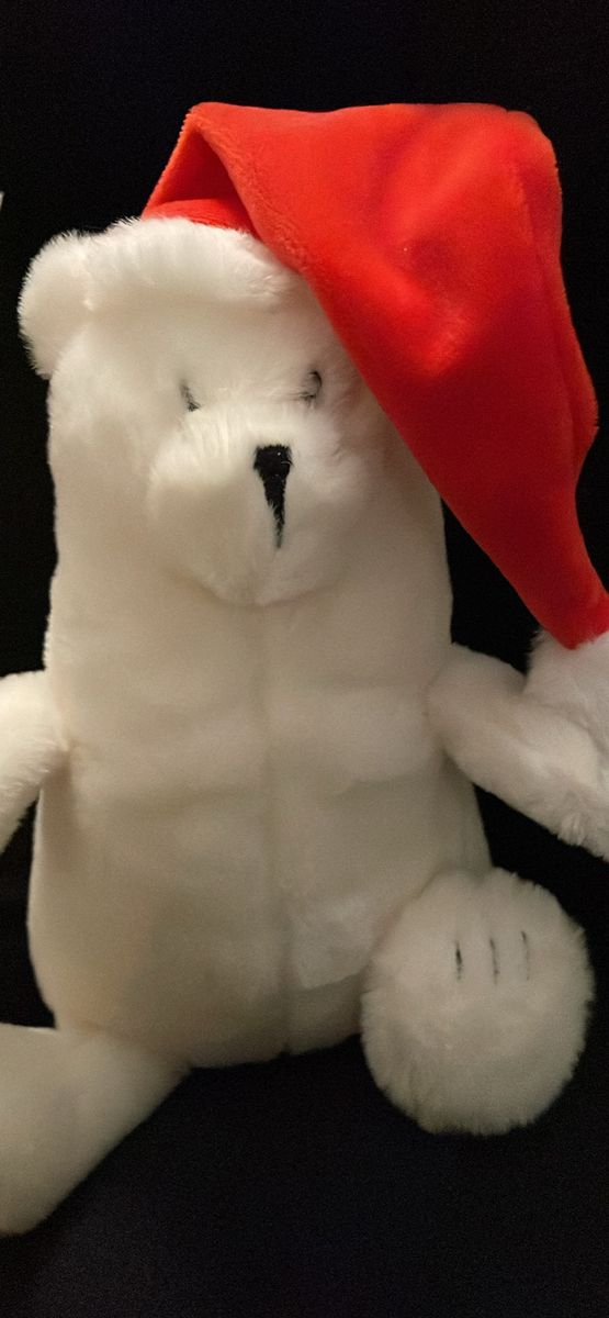 Giggle Scape Polar Bear Mascot plush 8 Inches