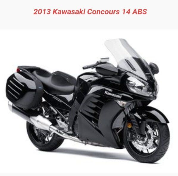 2013 KAWASAKI CONCOURS 14 1400CC