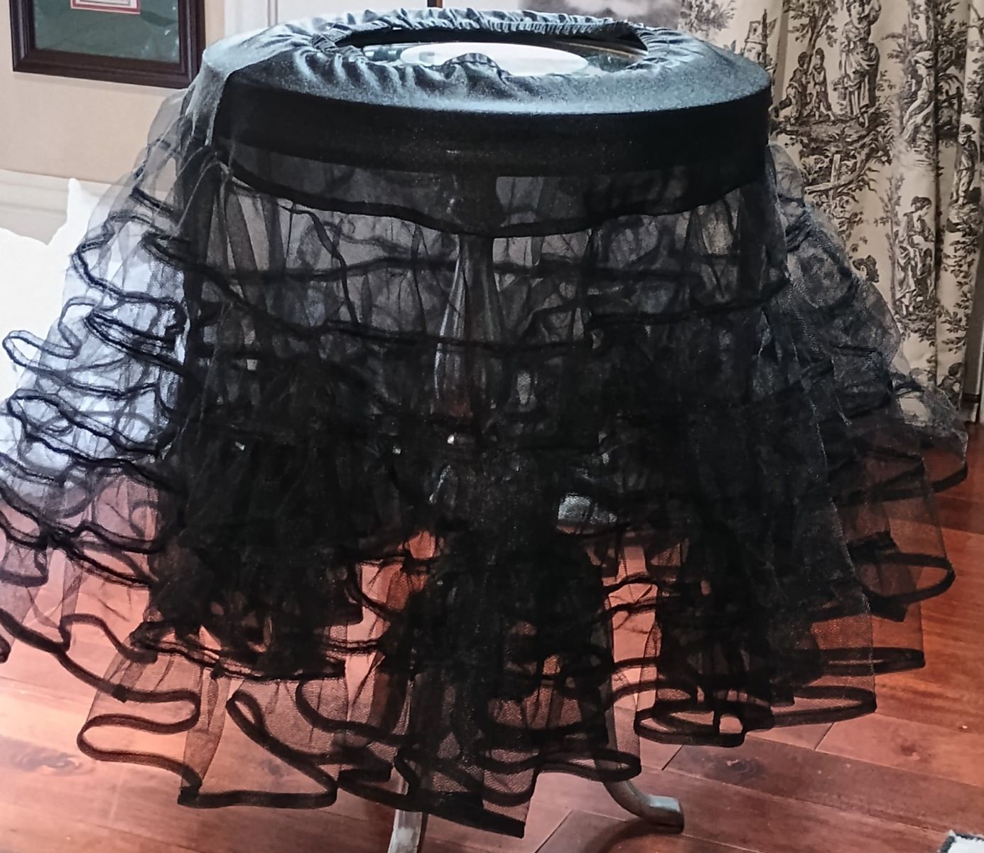 Vintage Black Petticoat