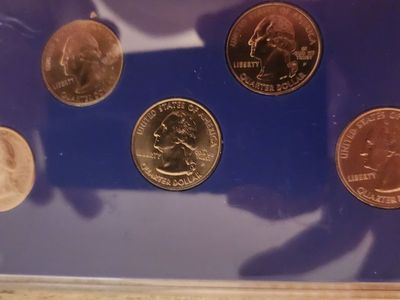 2004 Philadelphia mint state quarters uncirclated