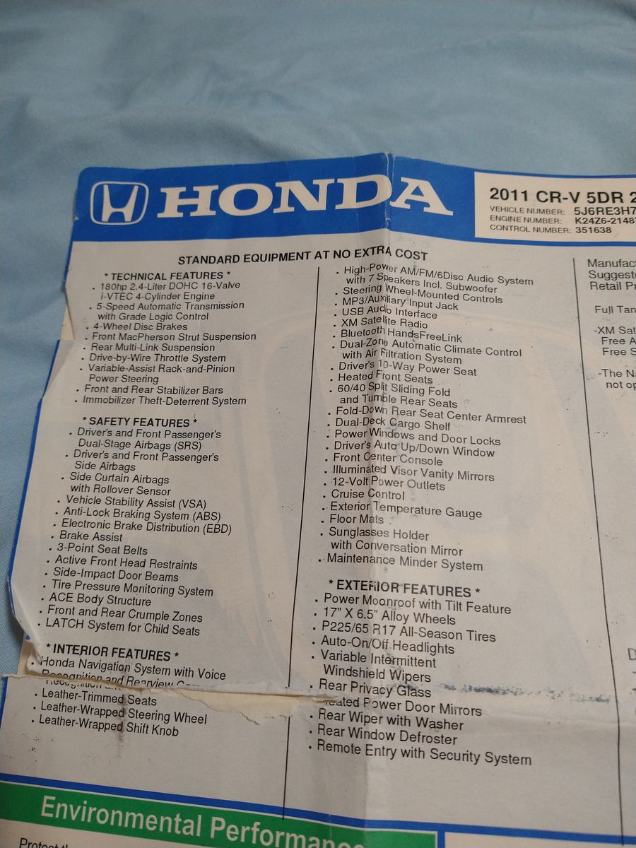 2011 Honda CR-V EX-L